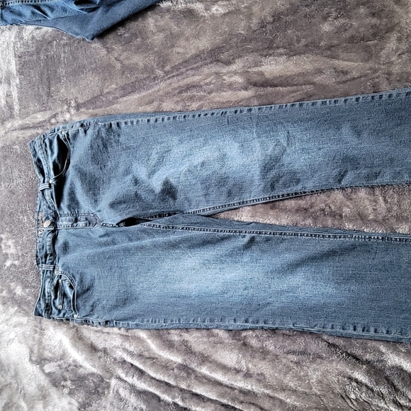 Mens 36/36 slim/ slim straight stretch jeans - Picture 1 of 4